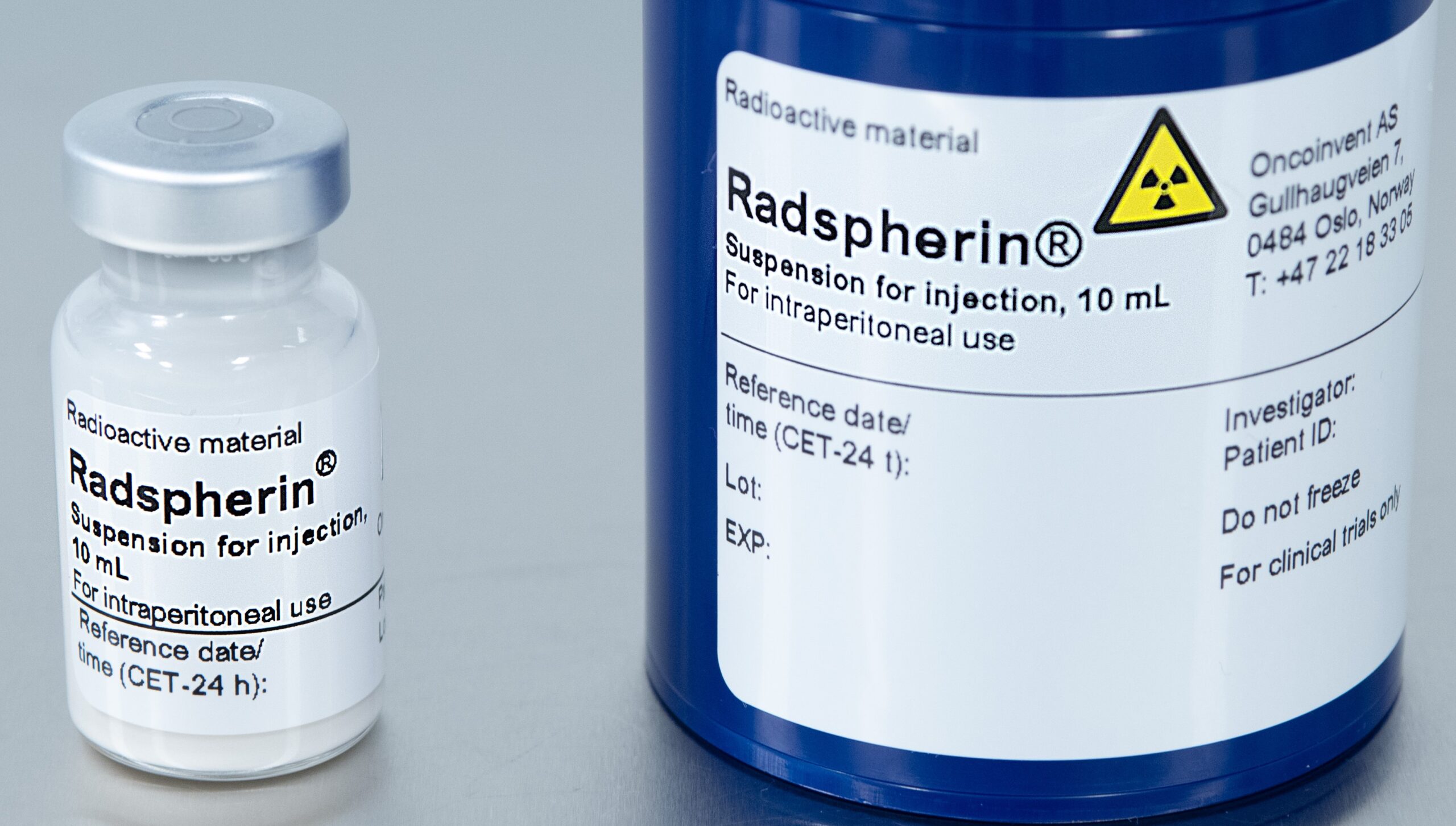 Oncoinvent Receives FDA Fast Track Designation for Radspherin®